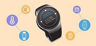 【应用】pp电子游戏官方网站低功耗数字温度传感器NST112x用于可穿戴类设备测温，可实现±0.2℃输出精度