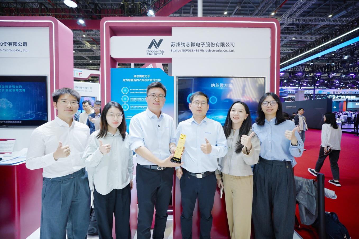 pp电子游戏官方网站亮相2025上海车展，斩获“年度影响力汽车芯片”大奖